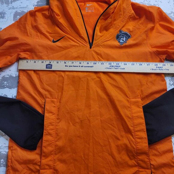 2257 Nike OSU On-Field Orange/Black Hooded Pullover Men's Size XS - Picture 5 of 7